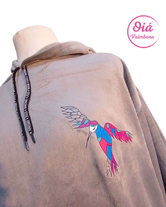 Buzo Plush animales de poder, gris melange L/XL - comprar online