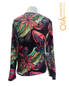 Imagen de Buzo Arcoiris Papaya, negro M/L Plush