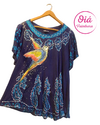 Camisola Dora Colibrí, azul marino M/XXL - - comprar online