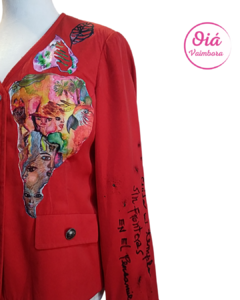 Blazer Continente, rojo M en internet