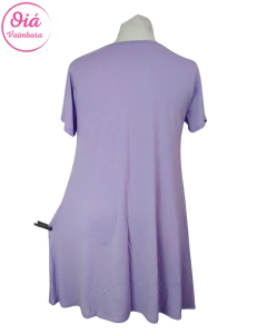 Vestido Paula Lila bailarina de M a XL - comprar online