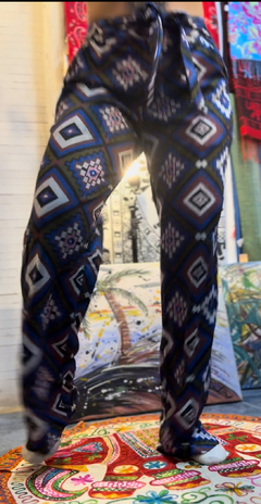 Pantalón India palazo de lanilla de M a XL - comprar online