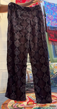 Pantalón India palazo de lanilla de M a XL - comprar online