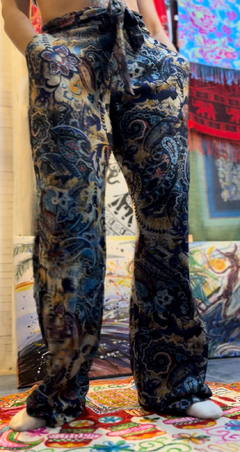 Pantalón India palazo de lanilla de M a XL - comprar online