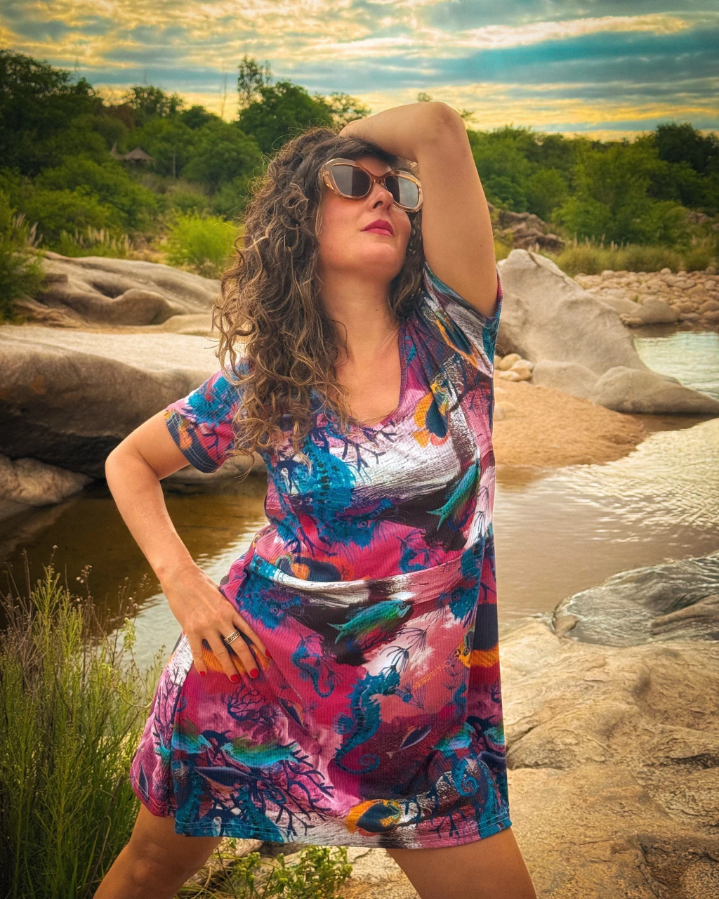 Vestido Mandiara Peces