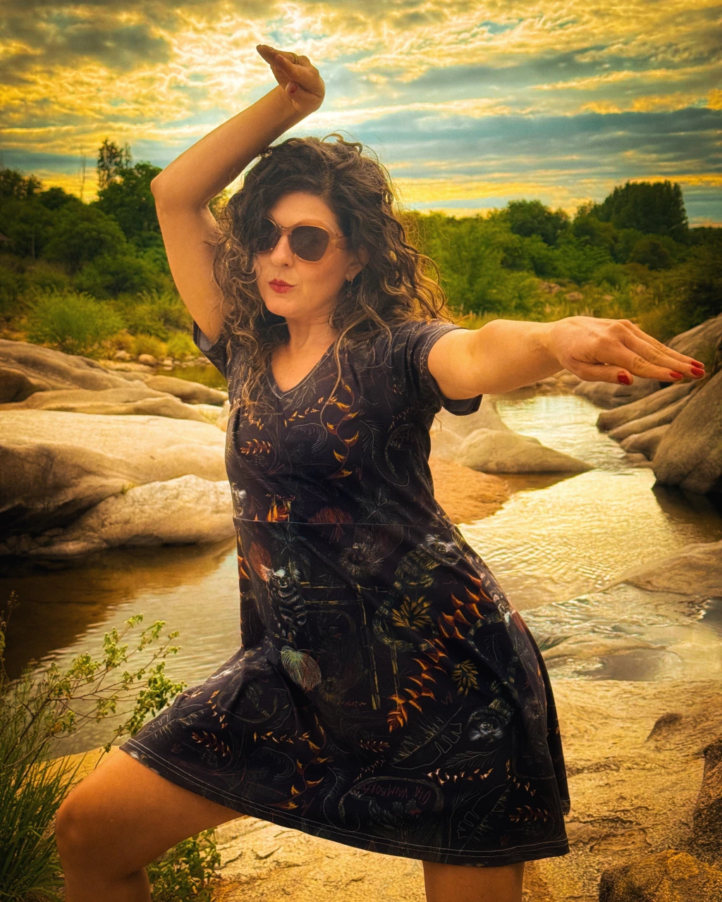 Vestido Mandiara Forest