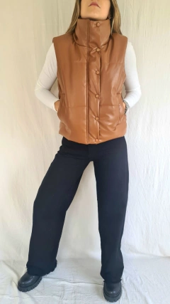 Chaleco PUFFER Ecocuero en internet