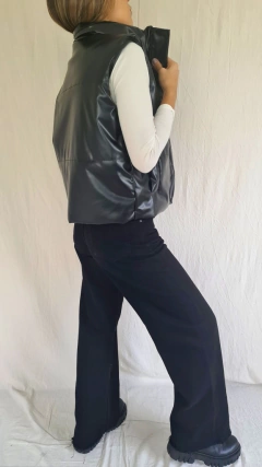 Chaleco PUFFER Ecocuero - comprar online