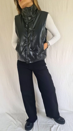 Imagen de Chaleco PUFFER Ecocuero