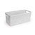 Cesto Juta Alongado Branco Med.. cod.257B