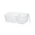 Organizador Multiuso Acrílico c/cabo 2 div cod. or48102n - comprar online