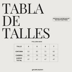 Pollera Nani - tienda online