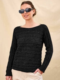 Sweater Nebraska - Púrpura "Real Woman"
