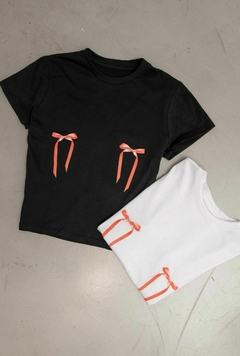 Remera Baby tee coquette