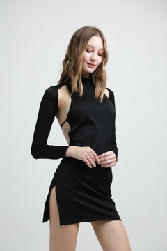 Vestido Vino Manga Larga