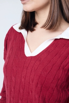 Sweater Serafin - Púrpura "Real Woman"