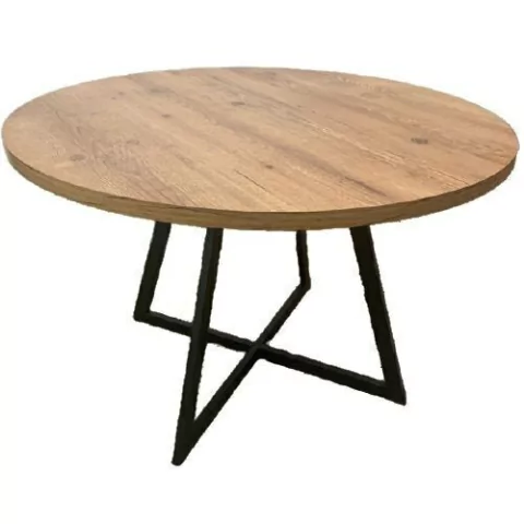 Mesa Estilo Industrial Redonda 60cm