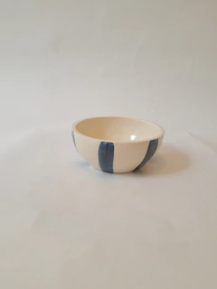 Bowl cerámica rayada - comprar online