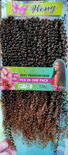 Cabelo Bio Orgânico Best Premium Crochet Braid Weng F-3817 na internet