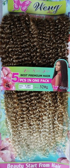 Cabelo Bio Orgânico Best Premium Crochet Braid Weng F-3817 na internet