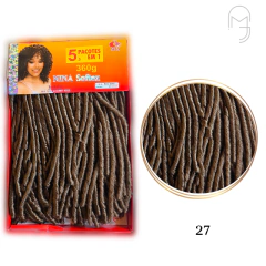 Nina Softex Pacotão 5 em 1 Nina Hair (360G) - Gi Matthias - Beleza Negra Hair