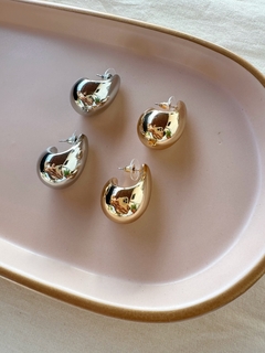 argola gota maciça - comprar online