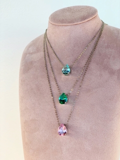 conjunto gotinha prateado - comprar online