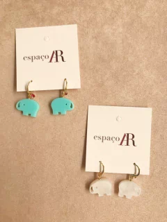 Mini argolas elefantes