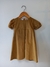 Vestido de terciopelo manga abuchonada 1 a 10 años - Mel-CHUKKER Tienda Online