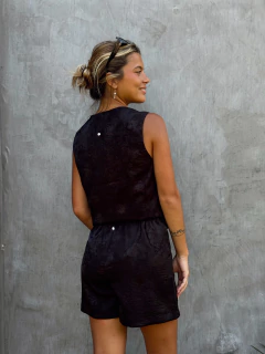 Bermuda de seda conjunto - comprar online