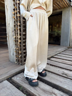 Pantalón seda conjunto