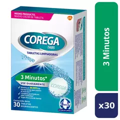 Corega Tabs. 3 Min 4 en 1 - comprar online