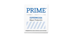 Prime Preservativo Blanco Espermicida - comprar online