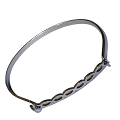 Pulsera Esclava Infinitos Acero Quirúrgico