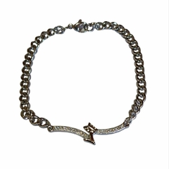 Pulsera Enlace Flechas Acero Quirúrgico