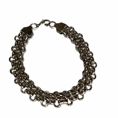 Pulsera Tejida Acero Quirúrgico