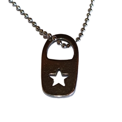Collar Londra Estrella Acero Quirúrgico