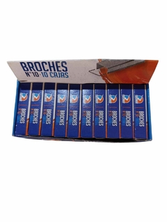 Broches para abrochadora N°10 caja x 1000 unidades