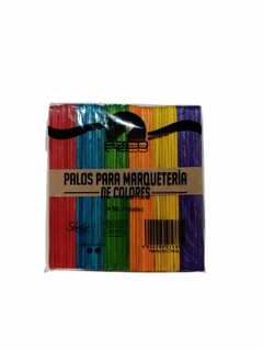 Palitos de helado de color