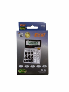 Calculadora Ecal 12 digitos TC52
