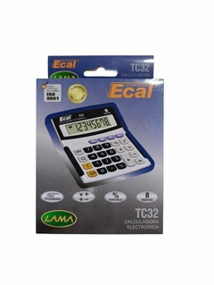 Calculadora Ecal 8 digitos TC32