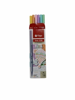 Microfibras filgo pastel x 6 unidades