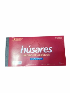Recibos husares duplicado de alquiler