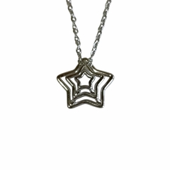 Cadena estrella en espiral 15 mm 45 cm