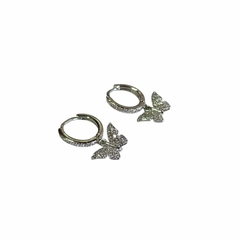 Aros Mariposa con micropave 12 mm
