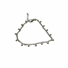 Pulsera bolitas 18 cm a 22 cm