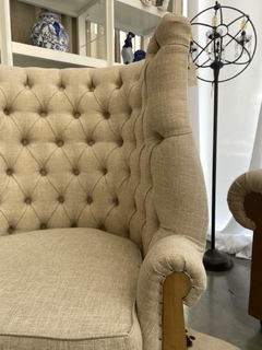 MOROCCO ARPILLERA Y LINO CON MADERA LAVADA - comprar online