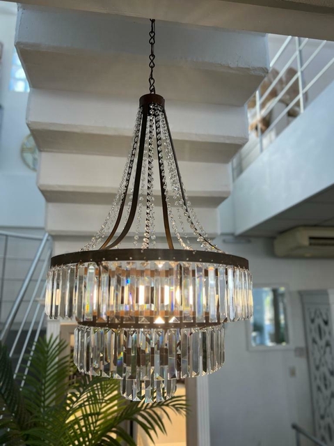 LAMPARA IMPERIO GRANDE OXIDO 3 NIVELES