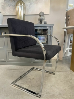 SILLON ART NEGRO PANA ANTIMANCHA