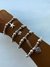 Pulseras Acero Plateado
